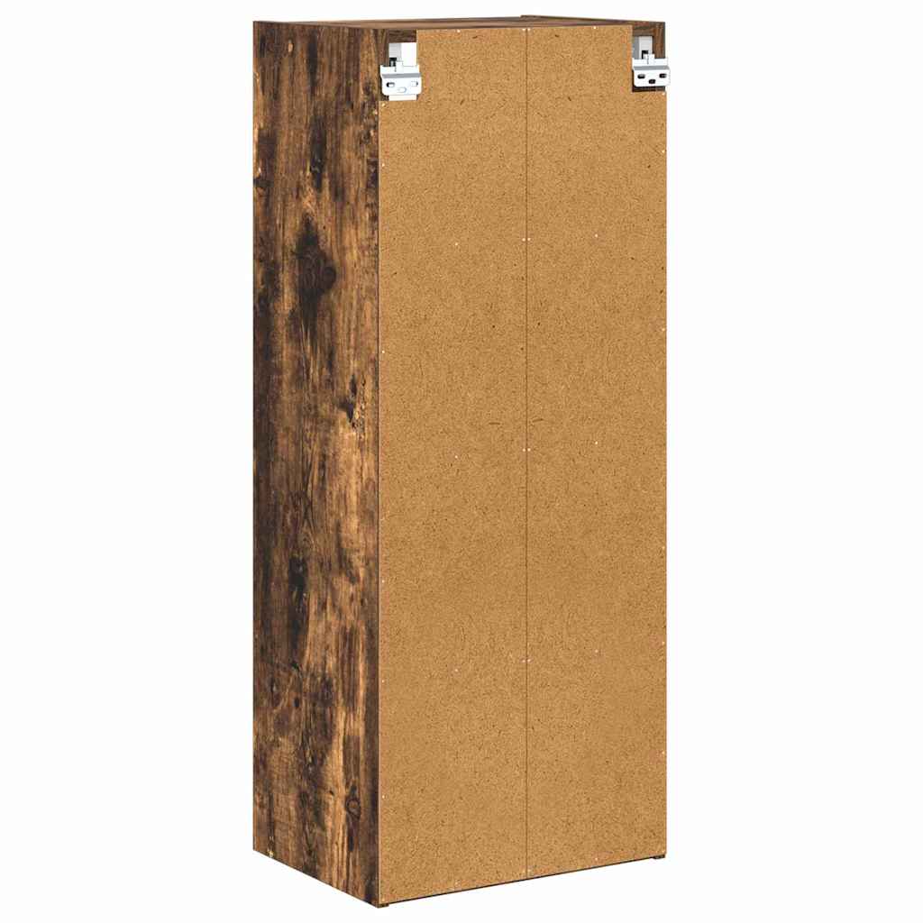 Dulap suspendat cu raft Riga Stejar fumuriu 40 x 29,5 x 100 cm — imaginea 8