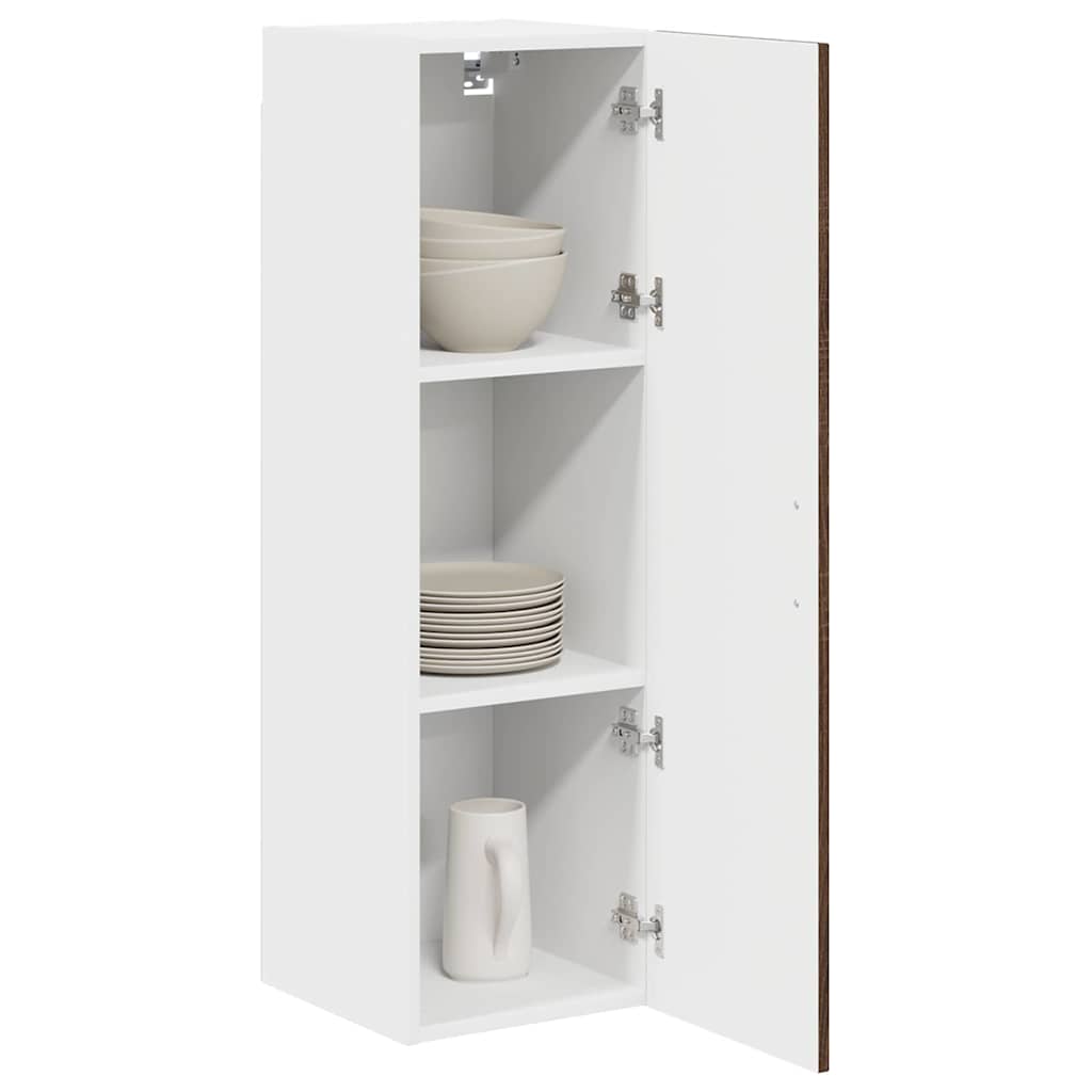 Dulap suspendat de bucatarie Stejar inchis 30 x 31 x 100 cm — imaginea 4