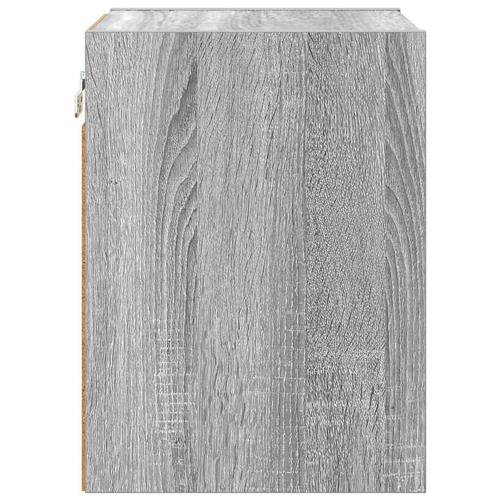 Dulap suspendat Riga Gri Sonoma 30 x 29,5 x 40 cm Lemn compozit — imaginea 7