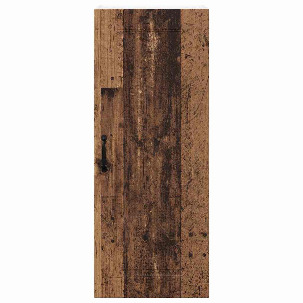 Dulap suspendat de bucatarie cu usa Lemn Vechi 40 x 31 x 100 cm — imaginea 7