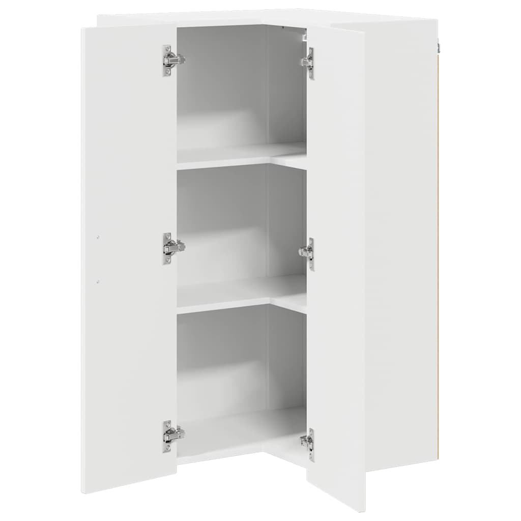 Dulap suspendat de bucatarie Alb 57 x 57 x 100 cm Lemn compozit — imaginea 6