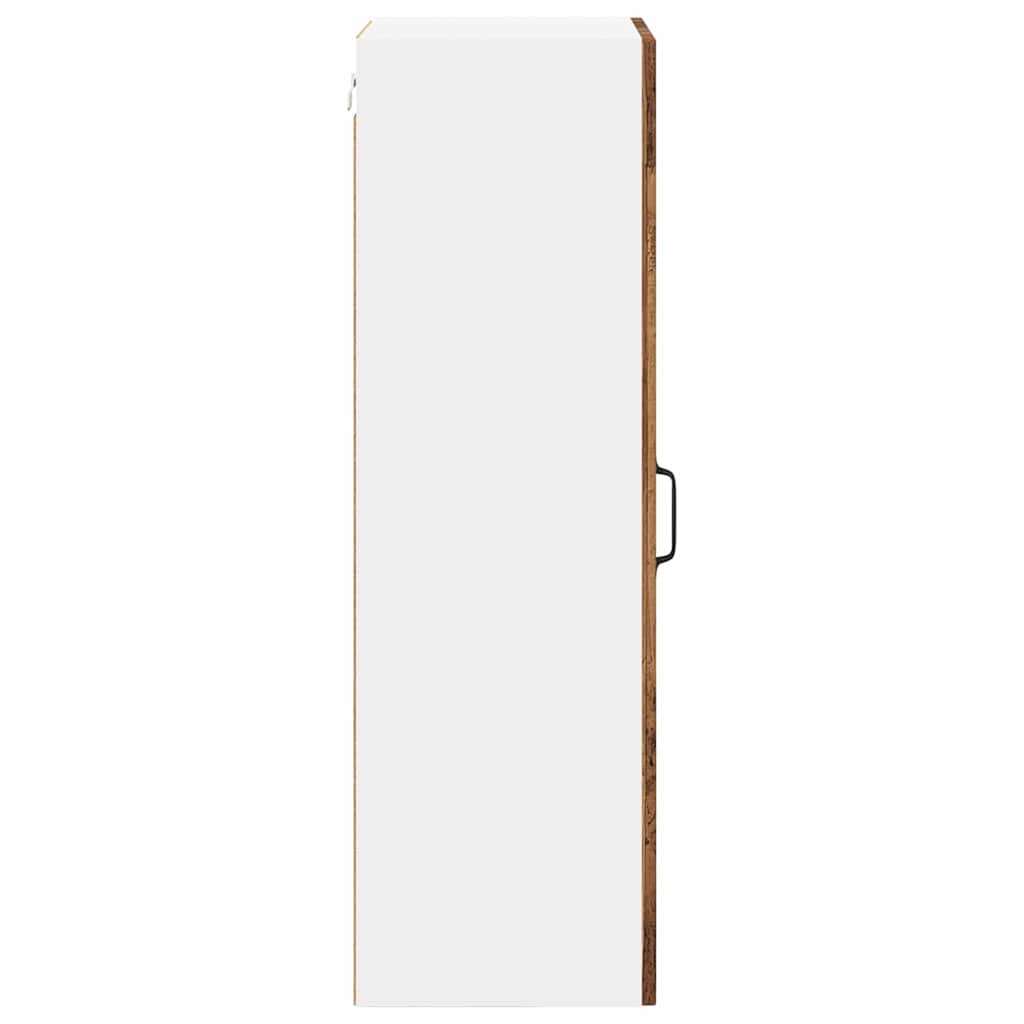 Dulap suspendat de bucatarie cu usa Lemn Vechi 40 x 31 x 100 cm — imaginea 8