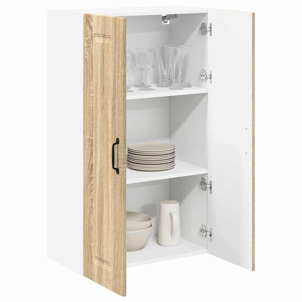 Dulap suspendat de bucatarie Stejar Sonoma 60 x 31 x 100 cm — imaginea 4