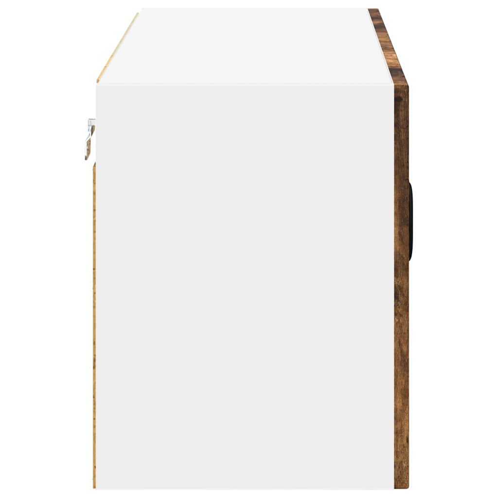 Dulap suspendat de bucatarie Stejar fumuriu 80 x 31 x 40 cm — imaginea 8