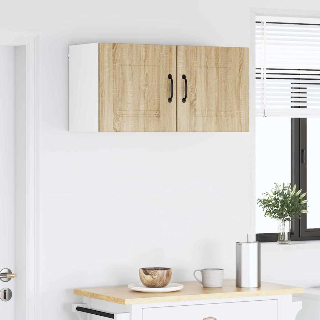 Dulap suspendat de bucatarie Stejar Sonoma 40 x 31 x 40 cm — imaginea 5
