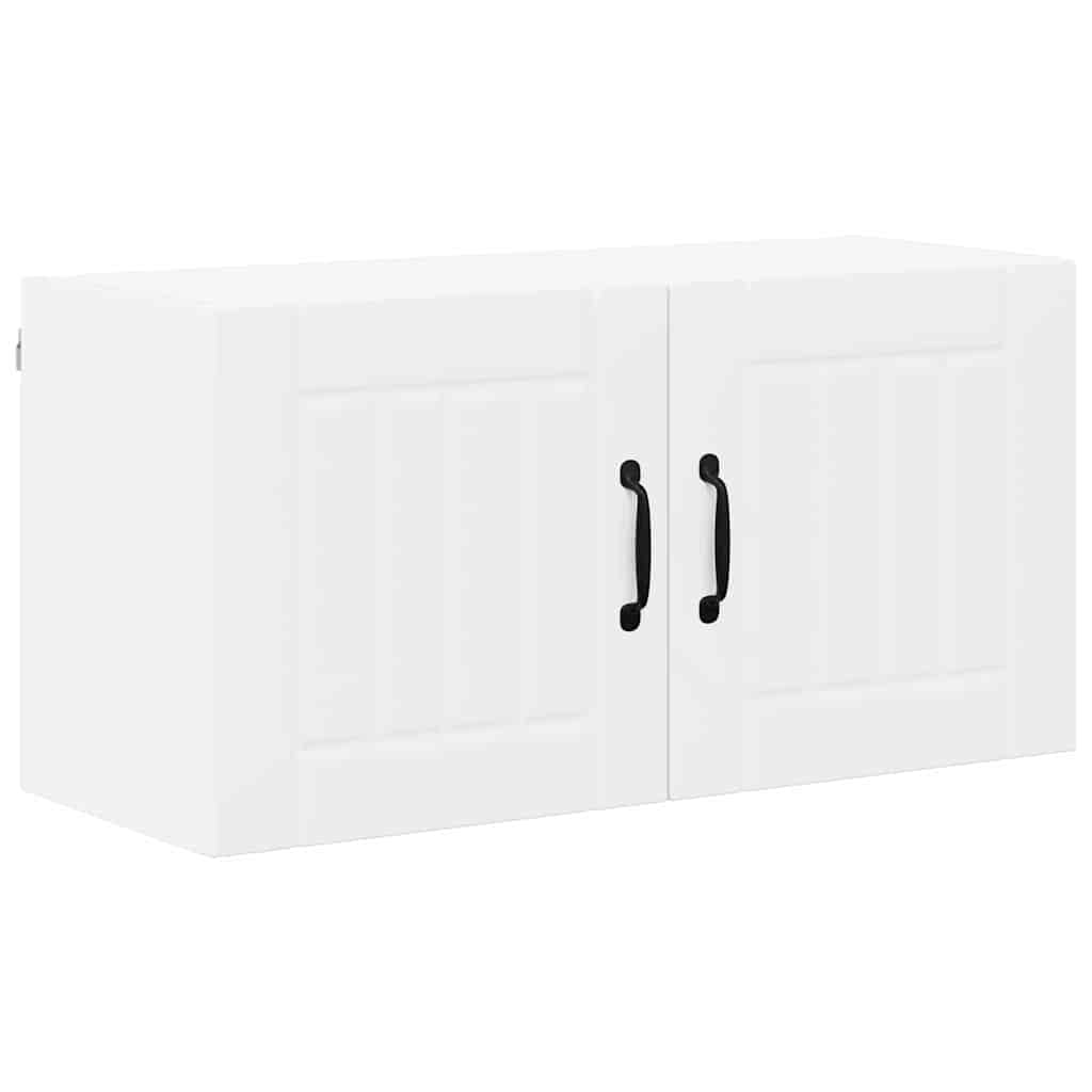 Dulap suspendat de bucatarie Alb 80 x 31 x 40 cm Lemn compozit