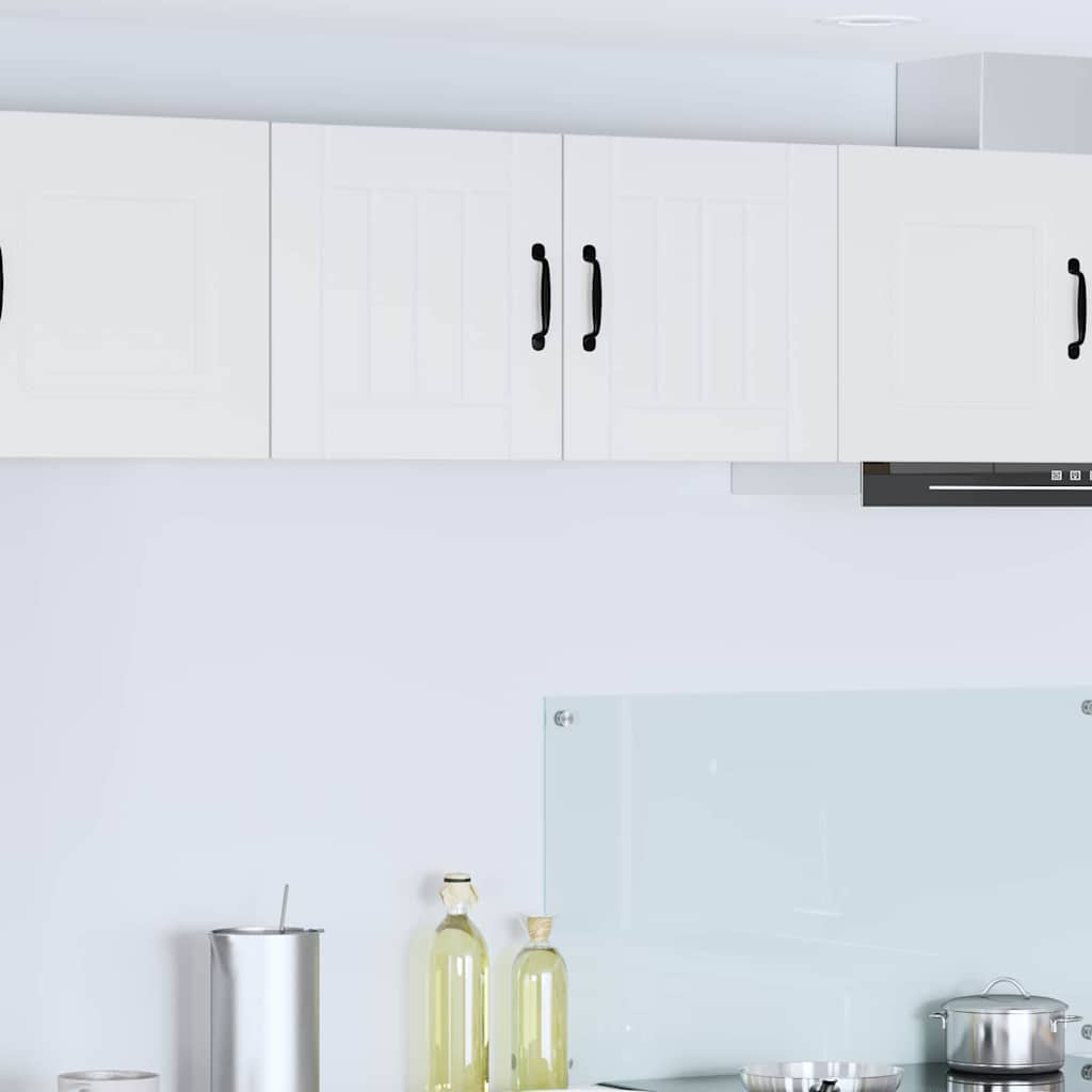Dulap suspendat de bucatarie Alb 40 x 31 x 40 cm Lemn compozit — imaginea 2