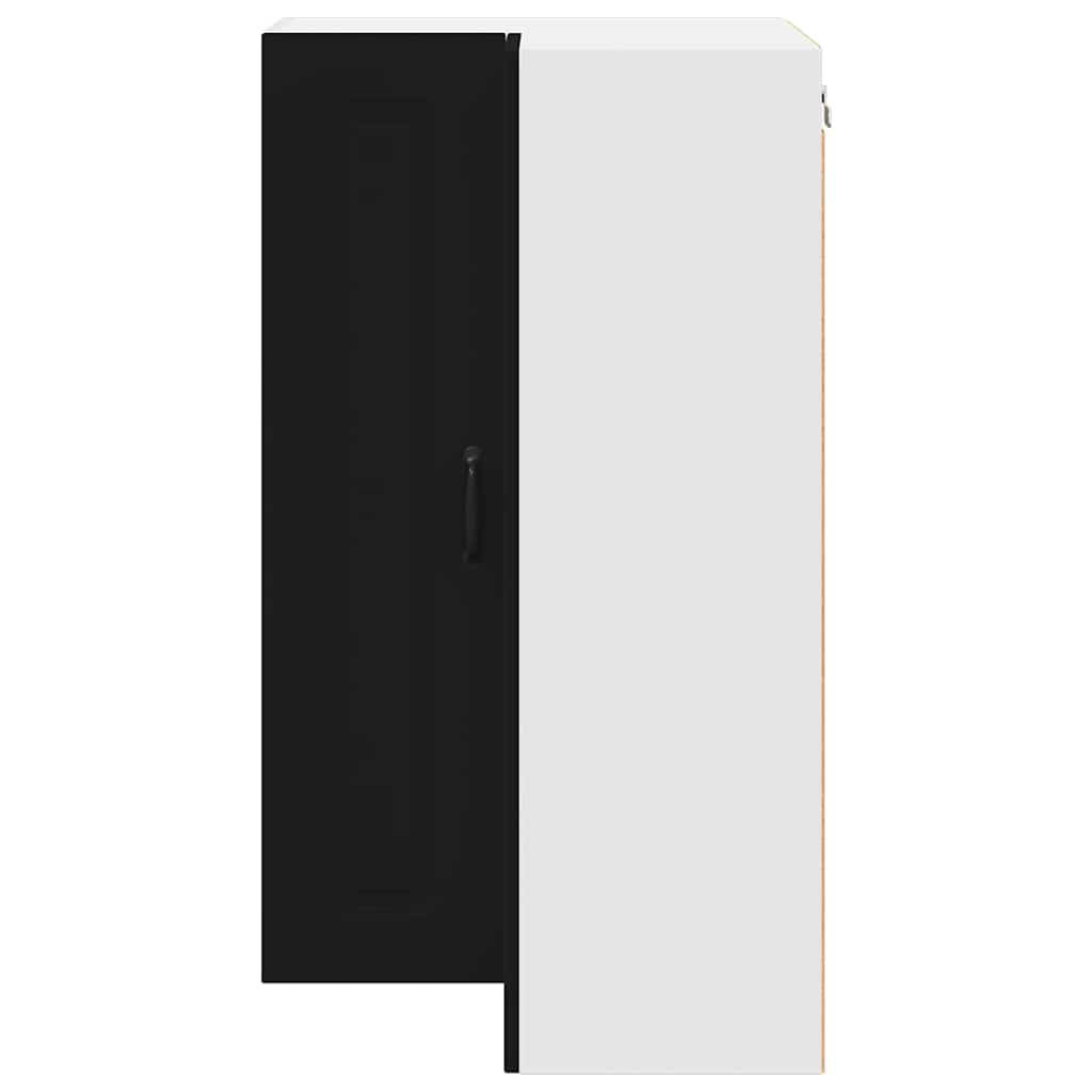 Dulap suspendat de bucatarie cu raft Negru 57 x 57 x 100 cm — imaginea 7