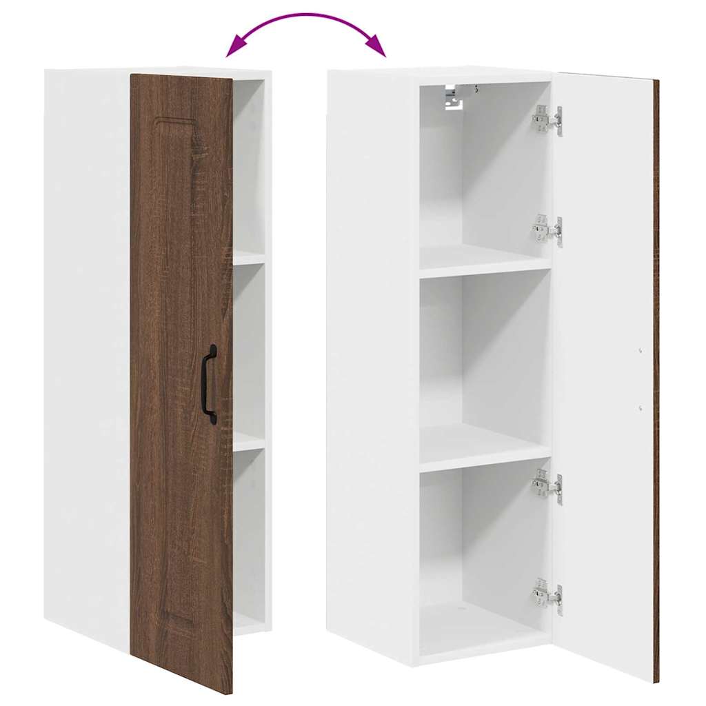 Dulap suspendat de bucatarie Stejar inchis 30 x 31 x 100 cm — imaginea 12