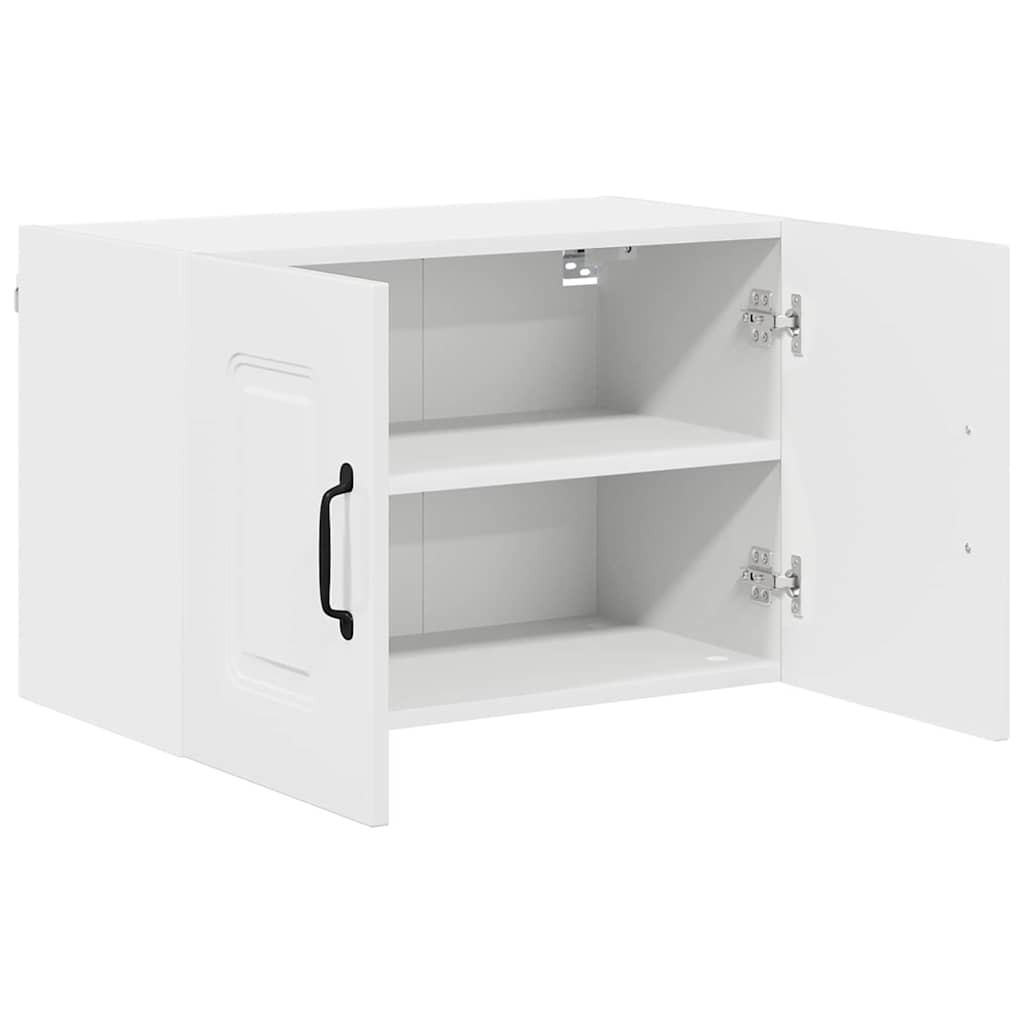 Dulap suspendat de bucatarie cu raft 2 pcs Alb 60 x 31 x 40 cm — imaginea 6