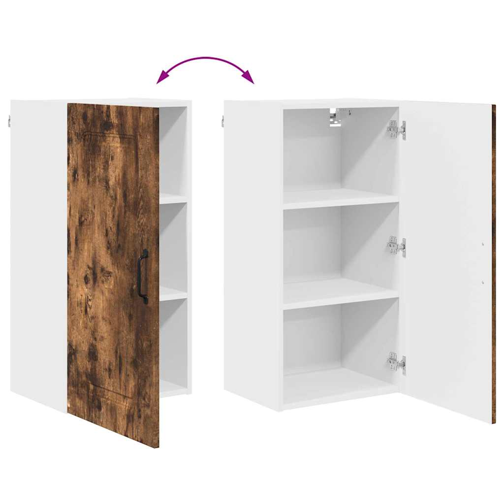Dulap suspendat de bucatarie Stejar fumuriu 40 x 31 x 80 cm — imaginea 12