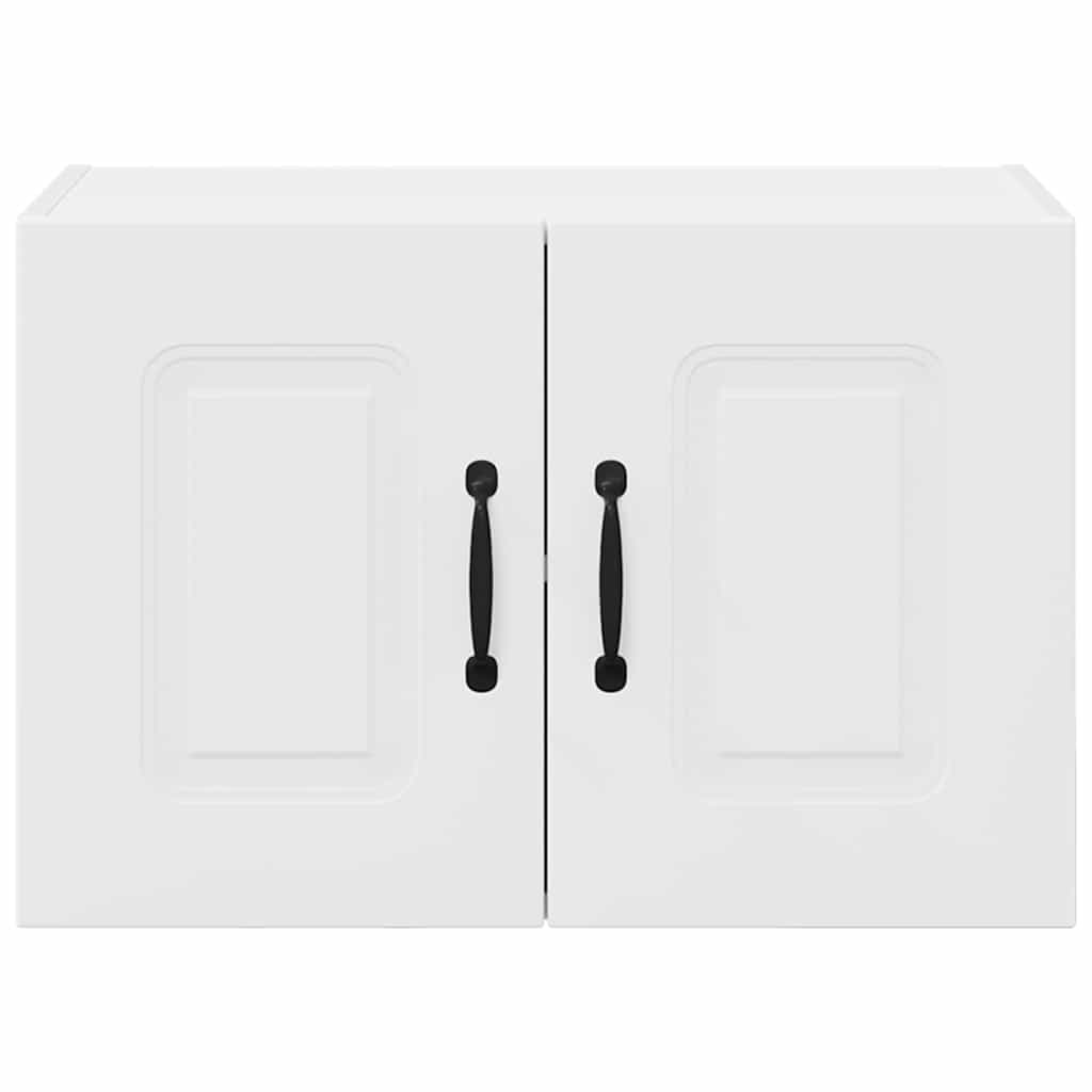 Dulap suspendat de bucatarie cu raft 2 pcs Alb 60 x 31 x 40 cm — imaginea 8
