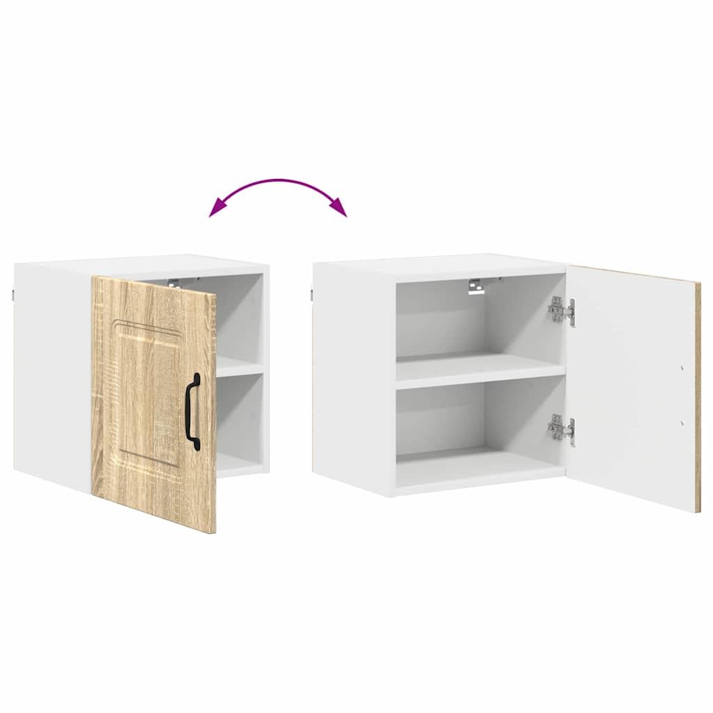 Dulap suspendat de bucatarie Stejar Sonoma 40 x 31 x 40 cm — imaginea 12