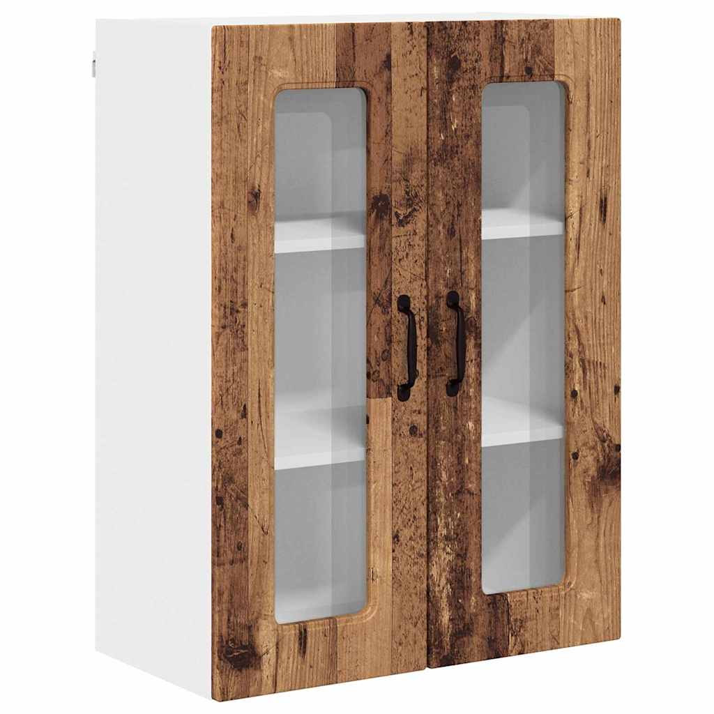 Dulap suspendat de bucatarie cu raft Lemn Vechi 60 x 31 x 80 cm