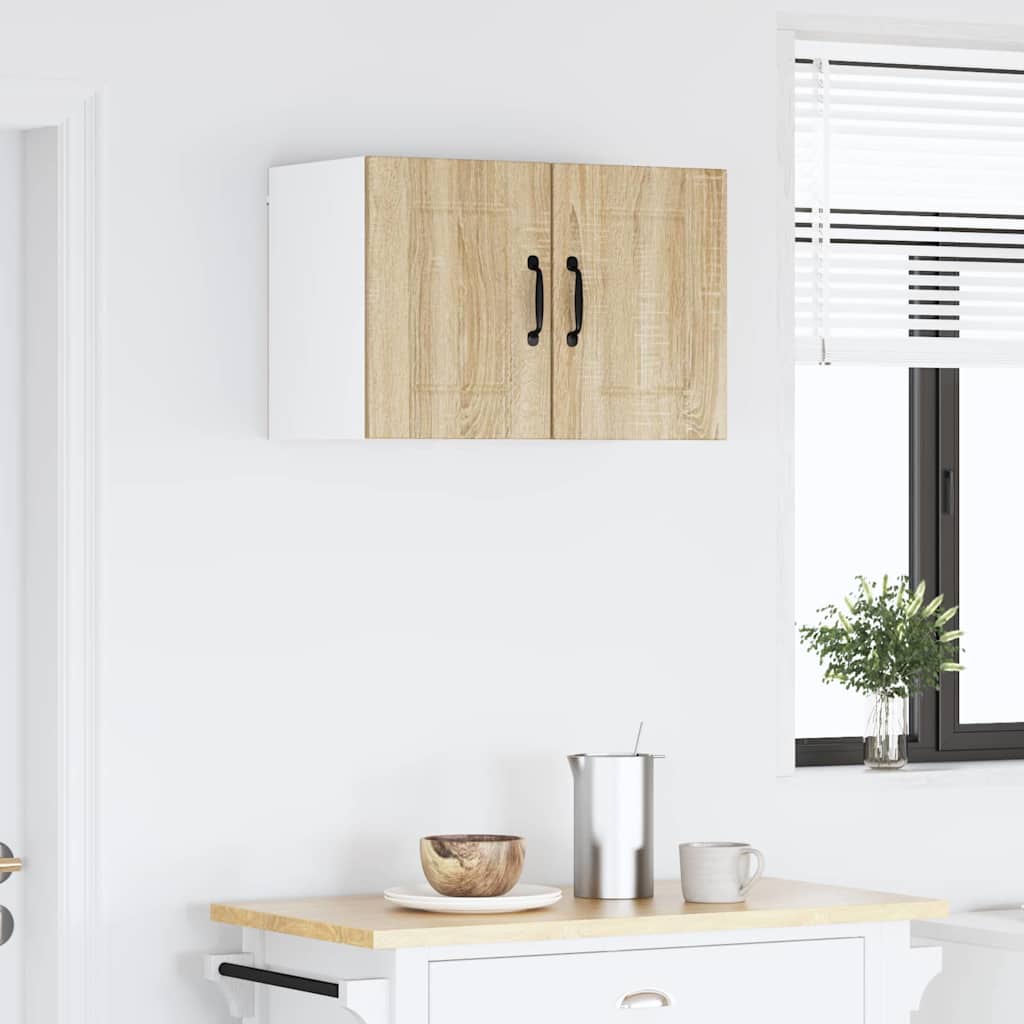 Dulap suspendat de bucatarie Stejar Sonoma 30 x 31 x 40 cm — imaginea 5