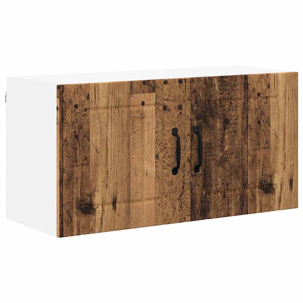 Dulap suspendat de bucatarie cu raft Lemn Vechi 80 x 31 x 40 cm