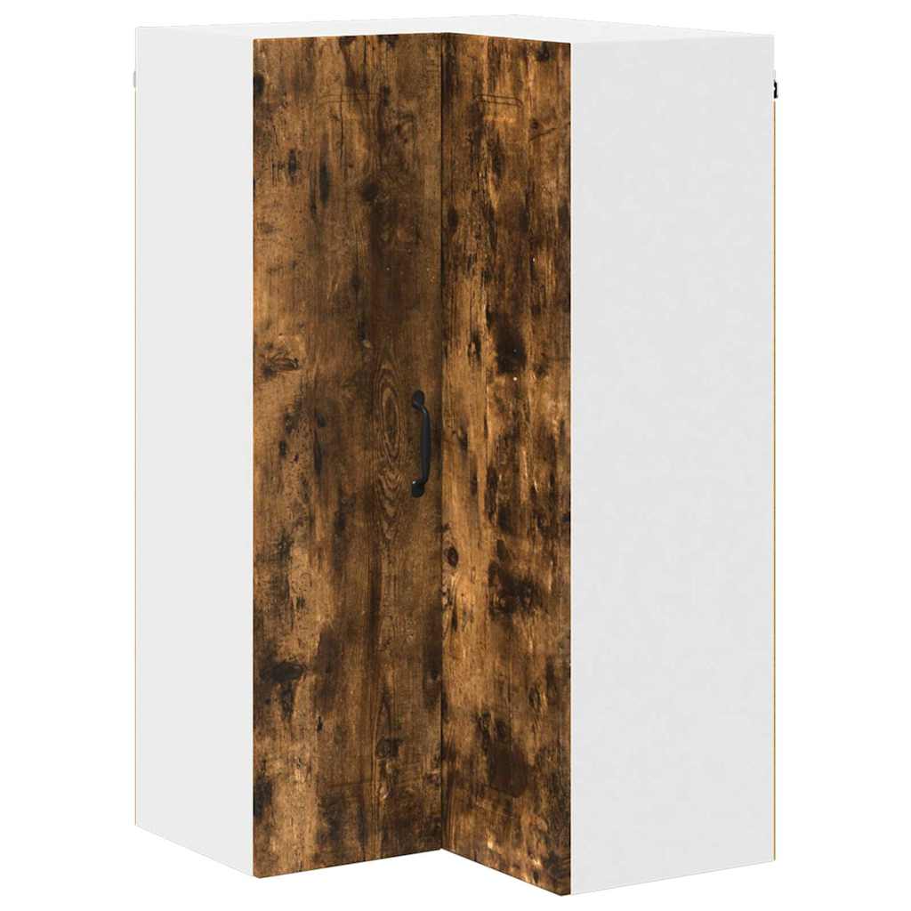 Dulap suspendat de bucatarie Stejar fumuriu 57 x 57 x 100 cm