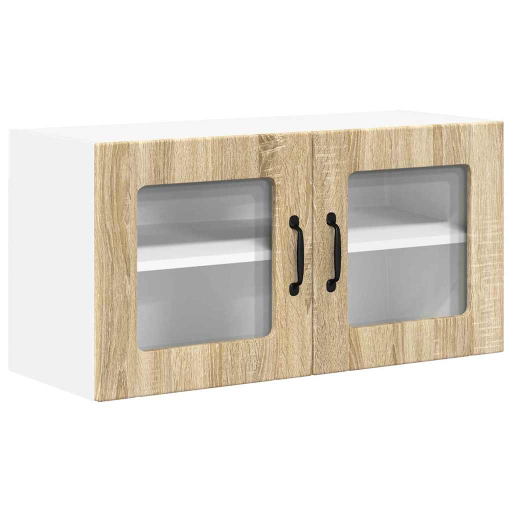 Dulap suspendat de bucatarie Stejar Sonoma 80 x 31 x 40 cm