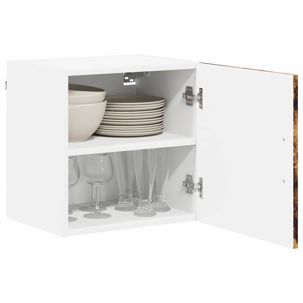 Dulap suspendat de bucatarie Stejar fumuriu 40 x 31 x 40 cm — imaginea 4