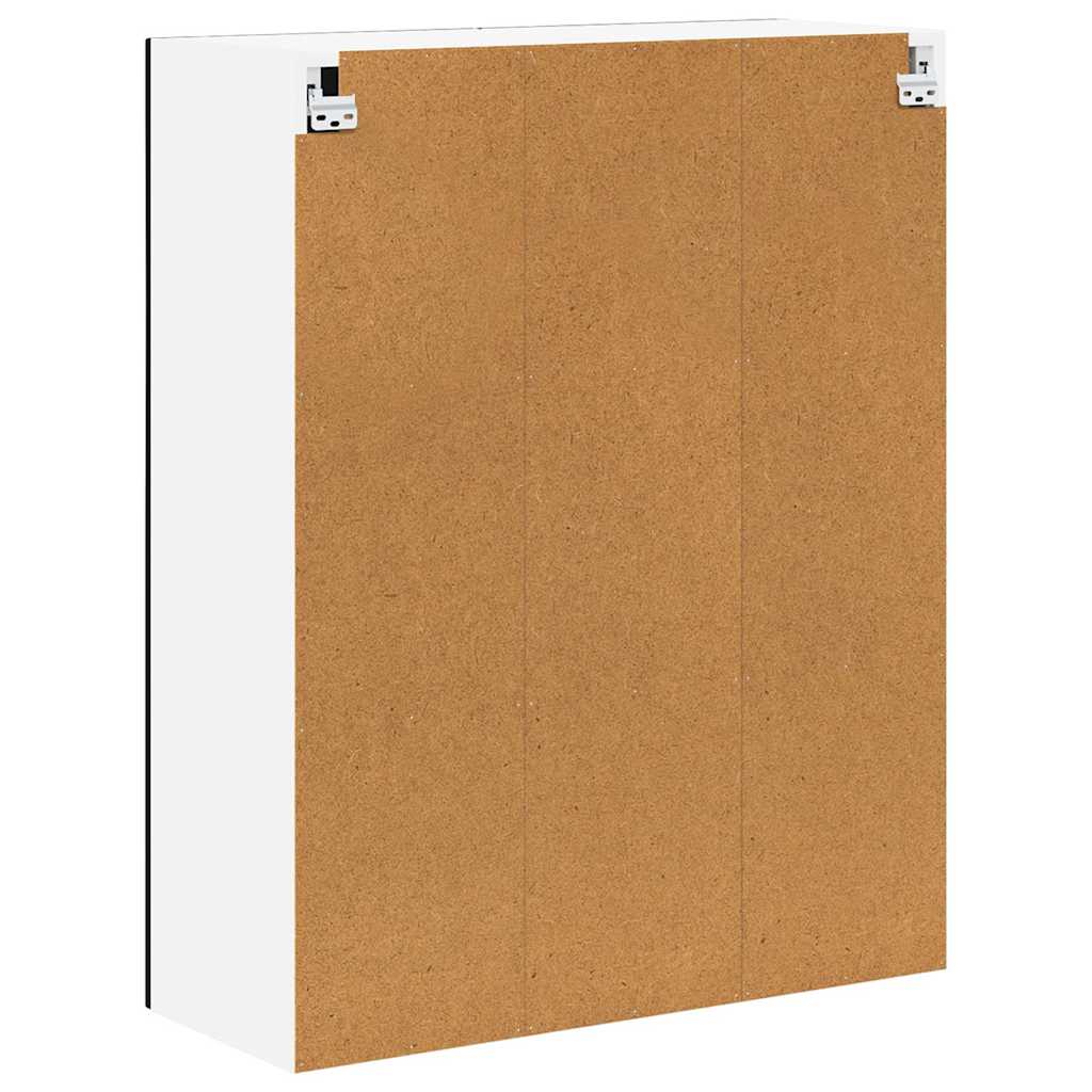 Dulap suspendat de bucatarie cu raft Negru 80 x 31 x 100 cm — imaginea 9