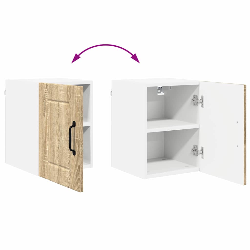 Dulap suspendat de bucatarie Stejar Sonoma 30 x 31 x 40 cm — imaginea 12