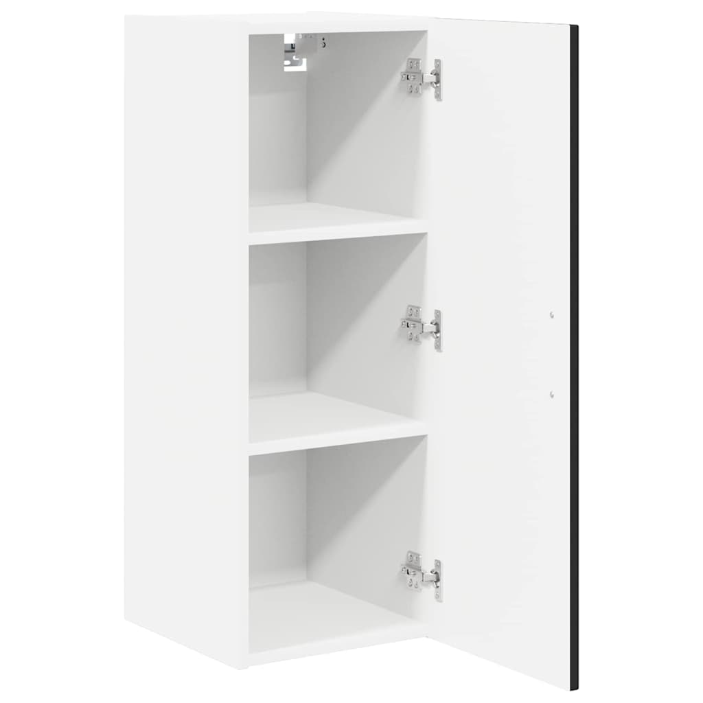 Dulap suspendat de bucatarie 2 pcs Negru 30 x 31 x 80 cm — imaginea 7