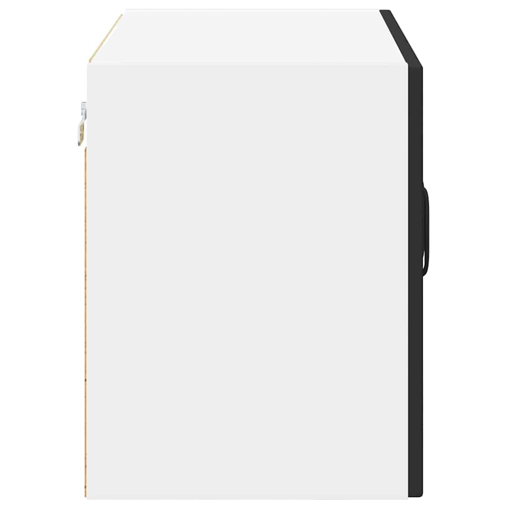 Dulap suspendat de bucatarie cu raft Negru 60 x 31 x 40 cm — imaginea 8