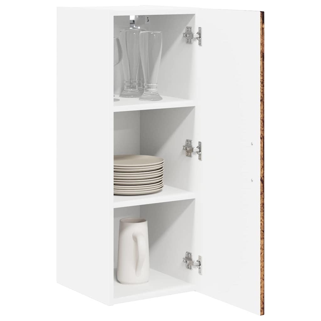 Dulap suspendat de bucatarie cu raft Lemn Vechi 30 x 31 x 80 cm — imaginea 4