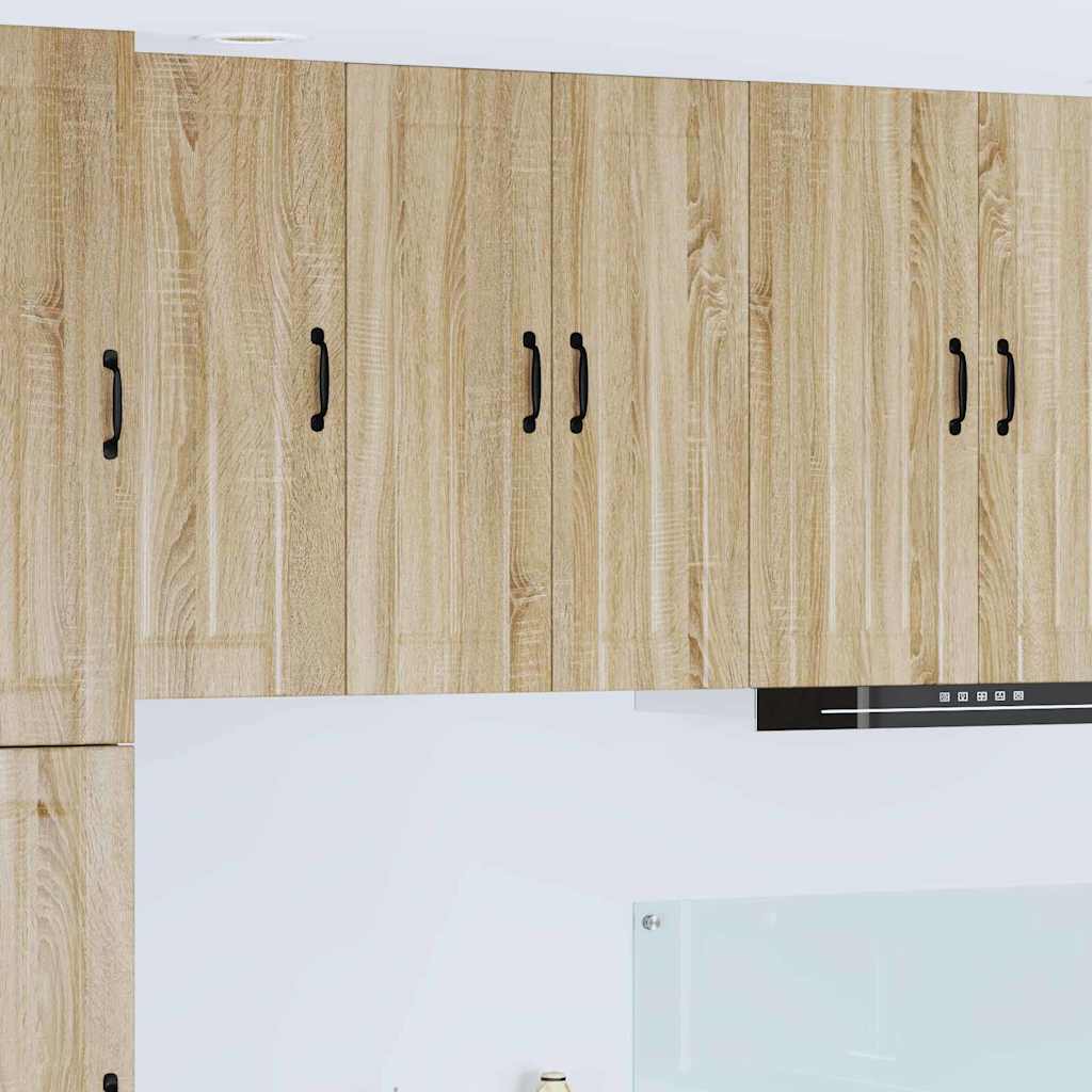 Dulap suspendat de bucatarie Stejar Sonoma 60 x 31 x 80 cm — imaginea 2