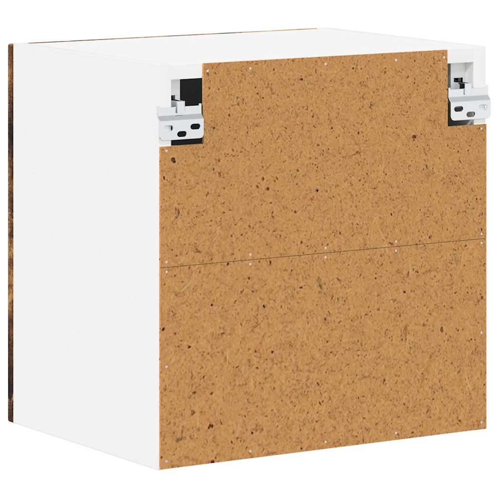 Dulap suspendat de bucatarie Stejar fumuriu 40 x 31 x 40 cm — imaginea 9