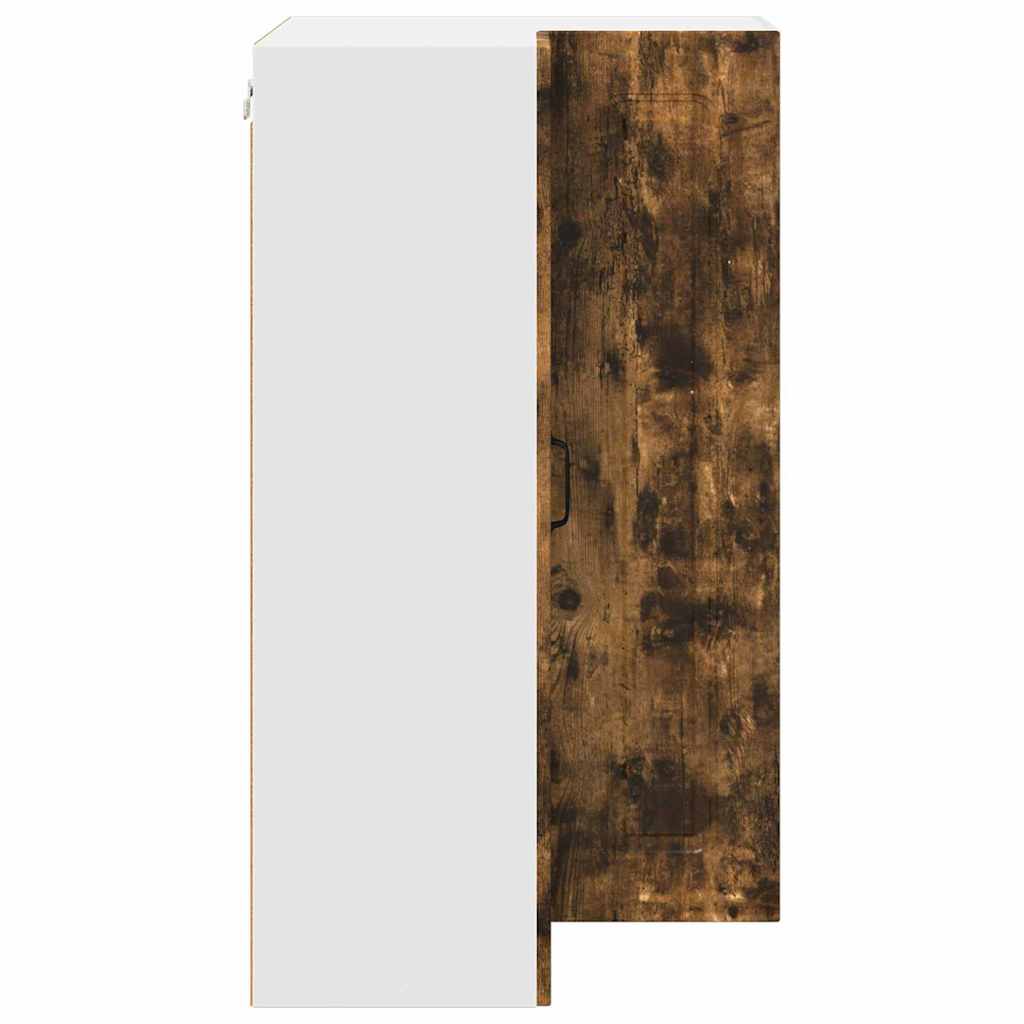 Dulap suspendat de bucatarie Stejar fumuriu 57 x 57 x 100 cm — imaginea 8
