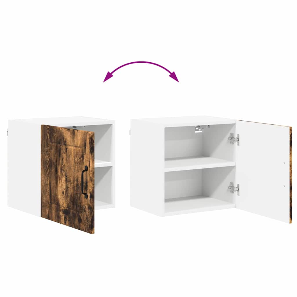 Dulap suspendat de bucatarie Stejar fumuriu 40 x 31 x 40 cm — imaginea 12