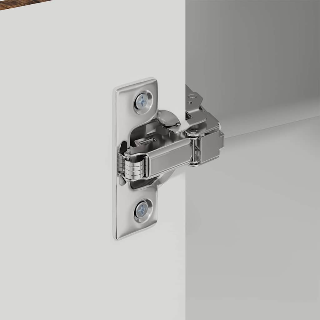 Dulap suspendat de bucatarie Stejar fumuriu 57 x 57 x 100 cm — imaginea 10