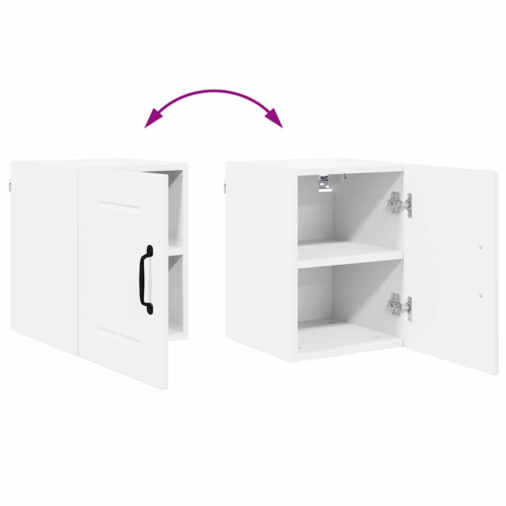 Dulap suspendat de bucatarie 2 pcs Alb lucios 30 x 31 x 40 cm — imaginea 13
