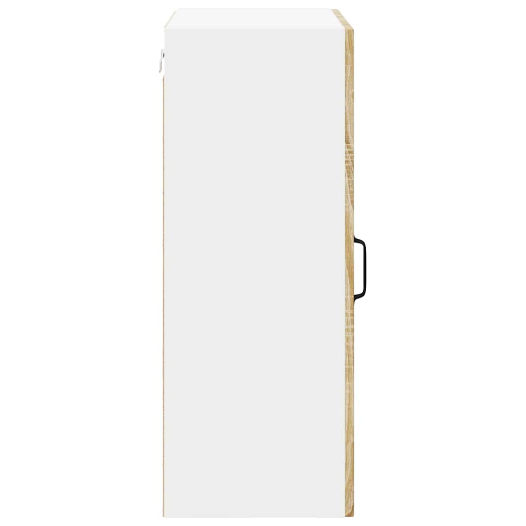 Dulap suspendat de bucatarie Stejar Sonoma 50 x 31 x 80 cm — imaginea 8