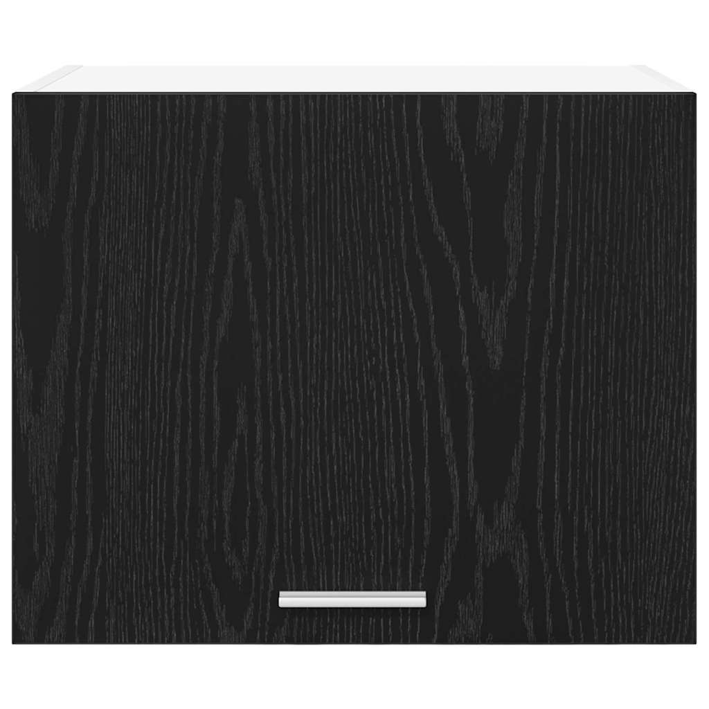 Dulap suspendat Riga 2 pcs Stejar negru si Alb 50 x 31 x 40 cm — imaginea 8