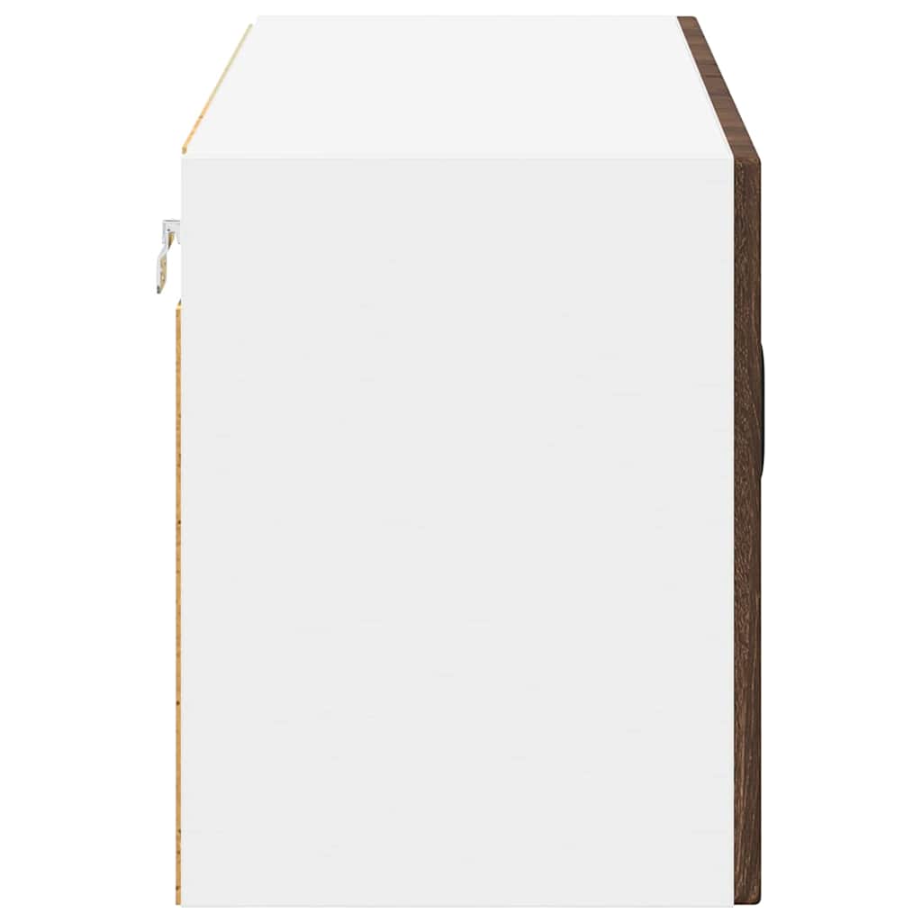 Dulap suspendat de bucatarie Stejar inchis 80 x 31 x 40 cm — imaginea 8