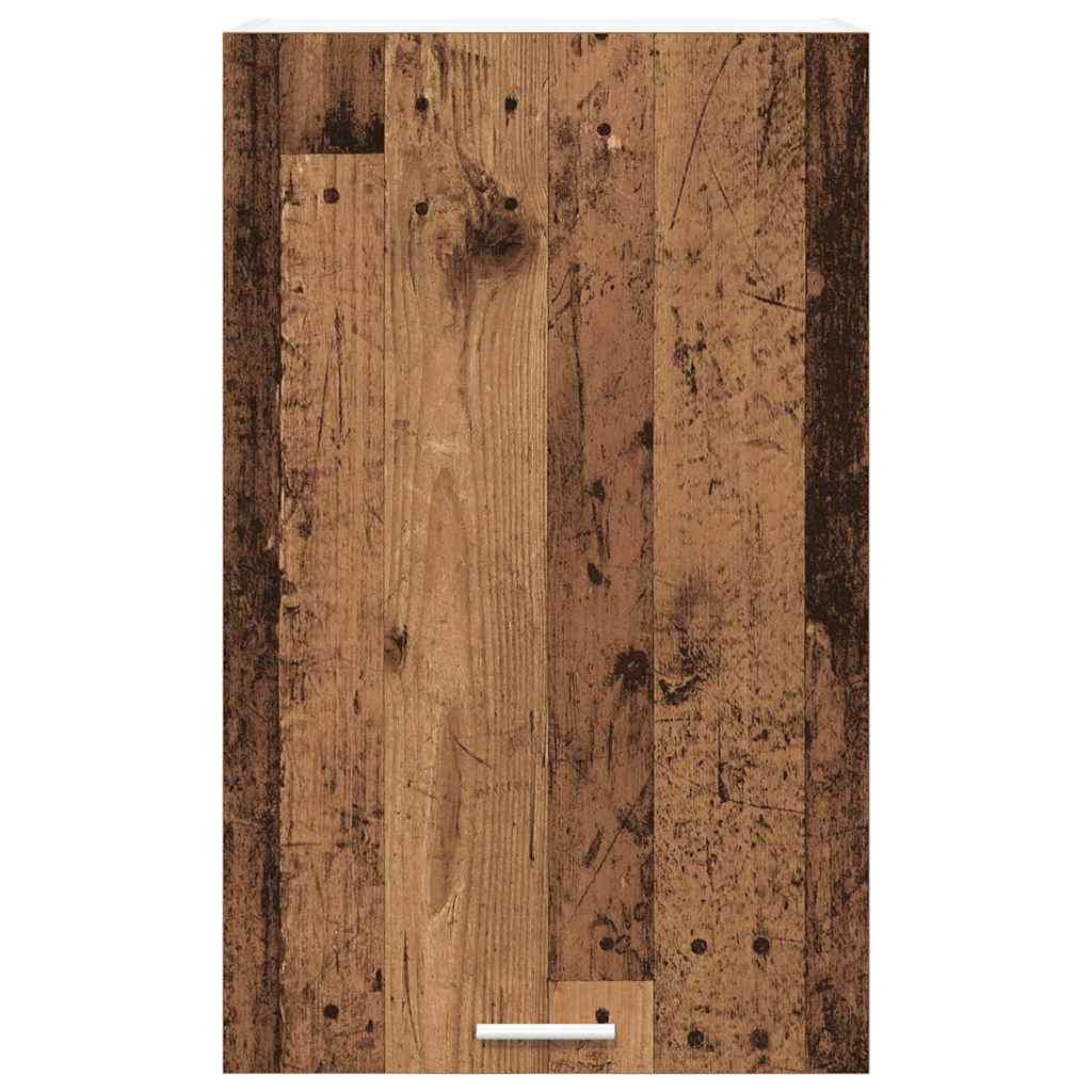 Dulap suspendat cu raft Riga Lemn vechi si Alb 50 x 31 x 80 cm — imaginea 7