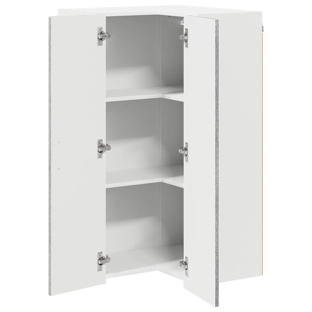 Dulap suspendat de bucatarie cu usa Gri Sonoma 57 x 57 x 100 cm — imaginea 6