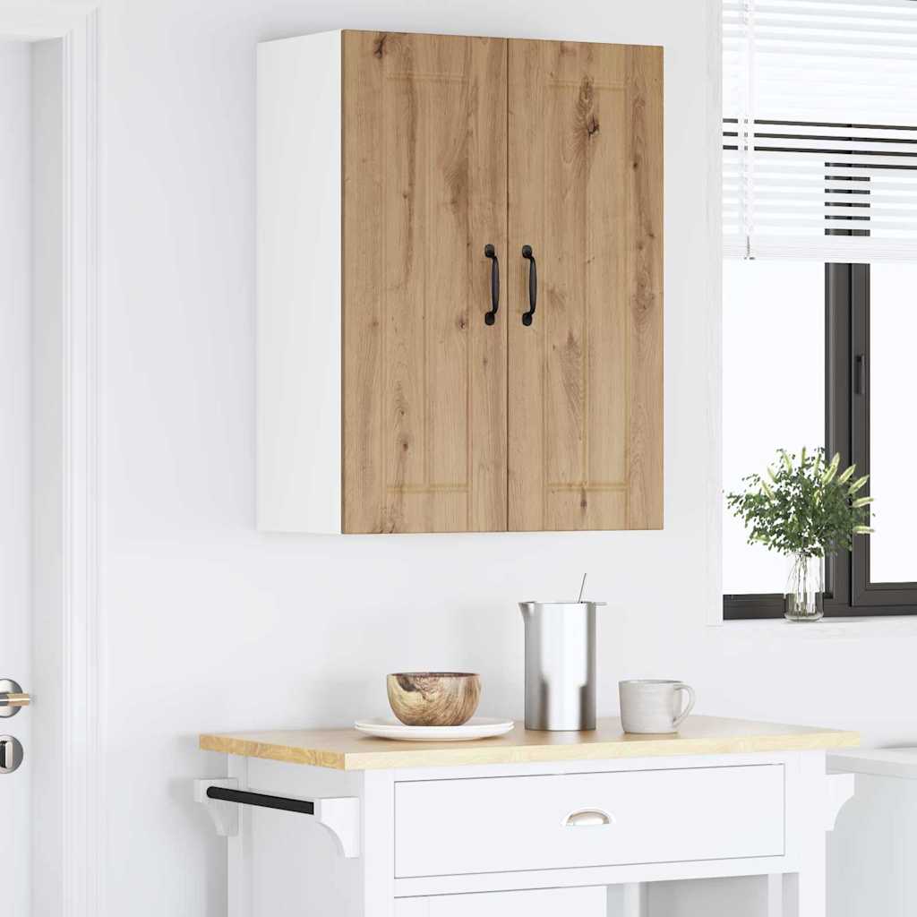 Dulap suspendat de bucatarie Stejar Artizanal 60 x 31 x 80 cm — imaginea 5