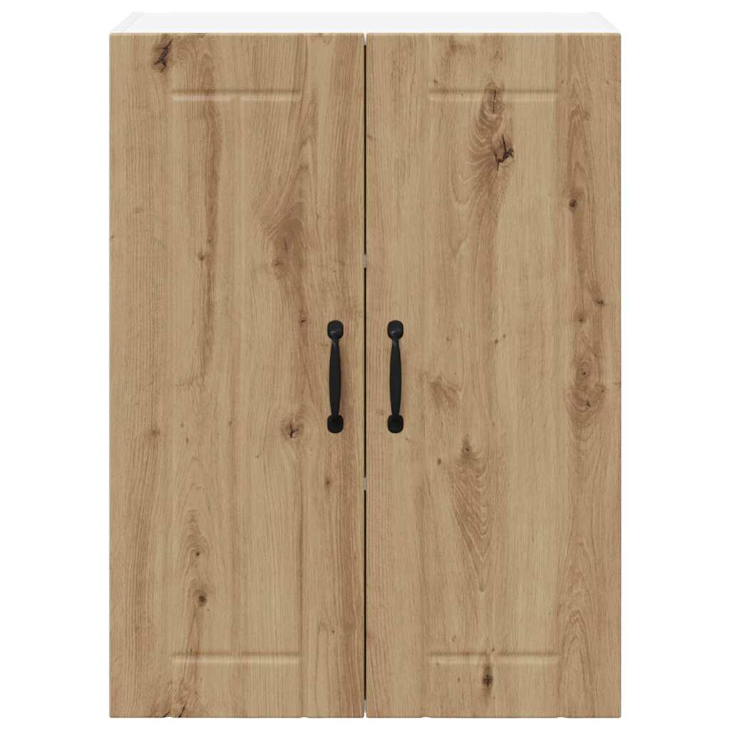 Dulap suspendat de bucatarie Stejar Artizanal 60 x 31 x 80 cm — imaginea 7