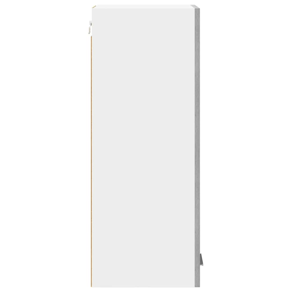 Dulap suspendat Riga 2 pcs Gri Sonoma si Alb 30 x 31 x 80 cm — imaginea 9
