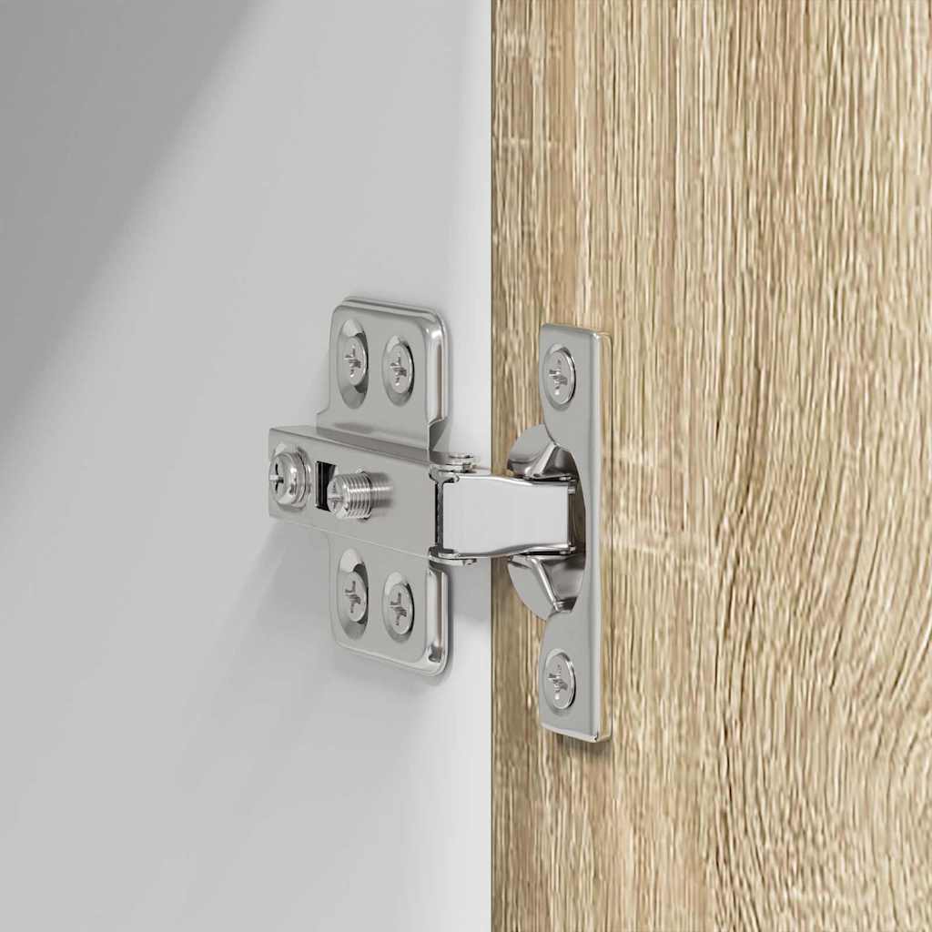 Dulap suspendat Riga Stejar Sonoma si Alb 40 x 31 x 40 cm — imaginea 10
