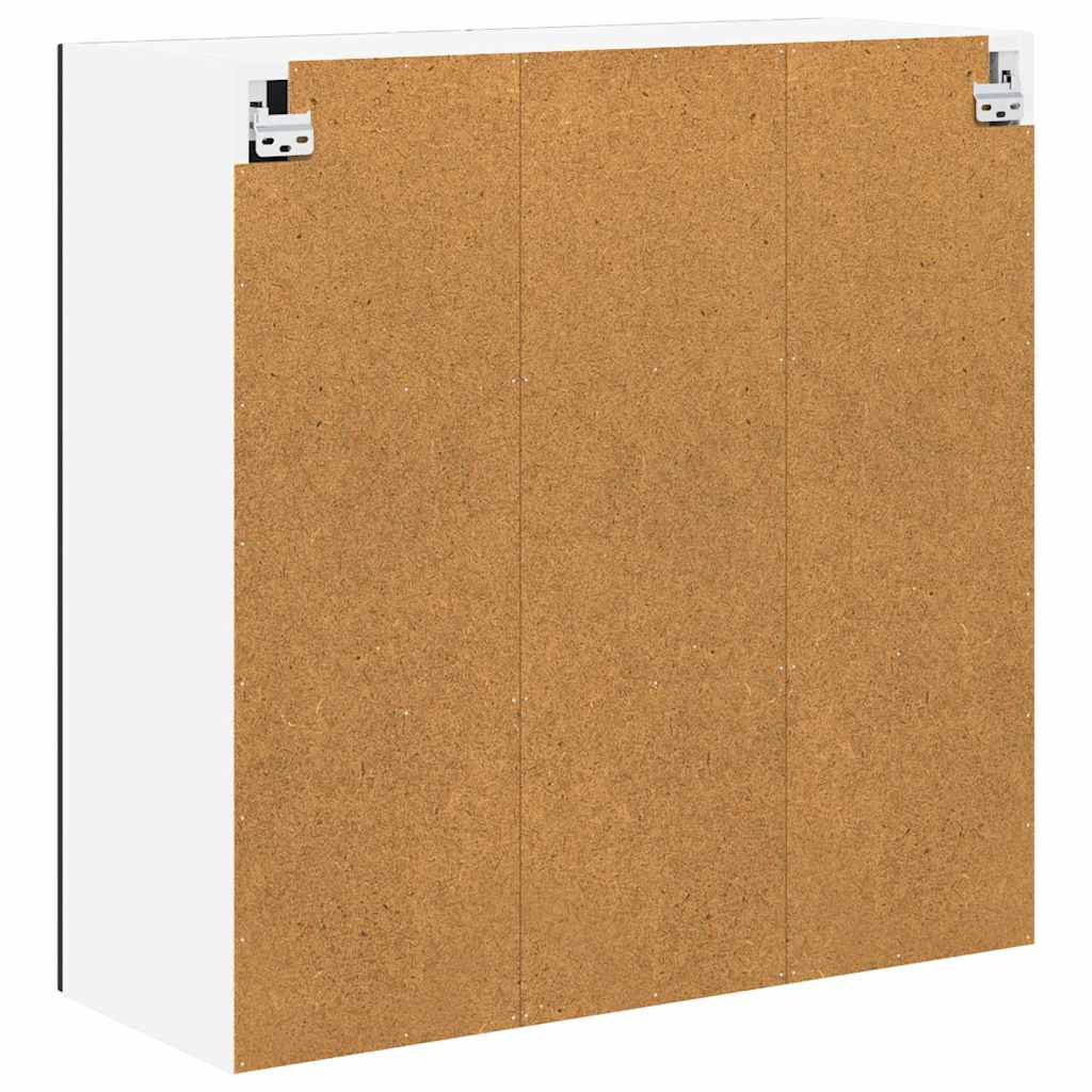 Dulap suspendat de bucatarie cu raft Negru 80 x 31 x 80 cm — imaginea 9