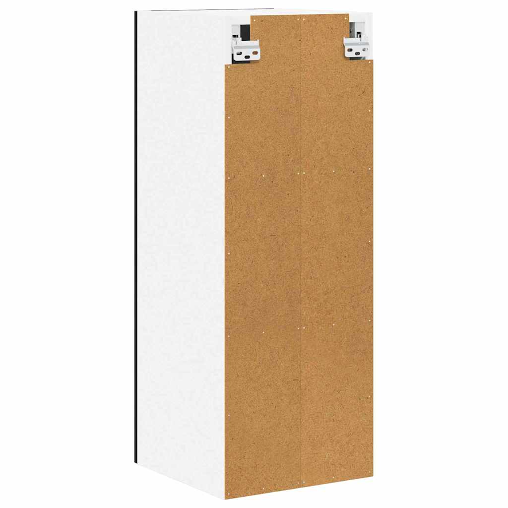 Dulap suspendat Riga 2 pcs Stejar negru si Alb 30 x 31 x 80 cm — imaginea 10