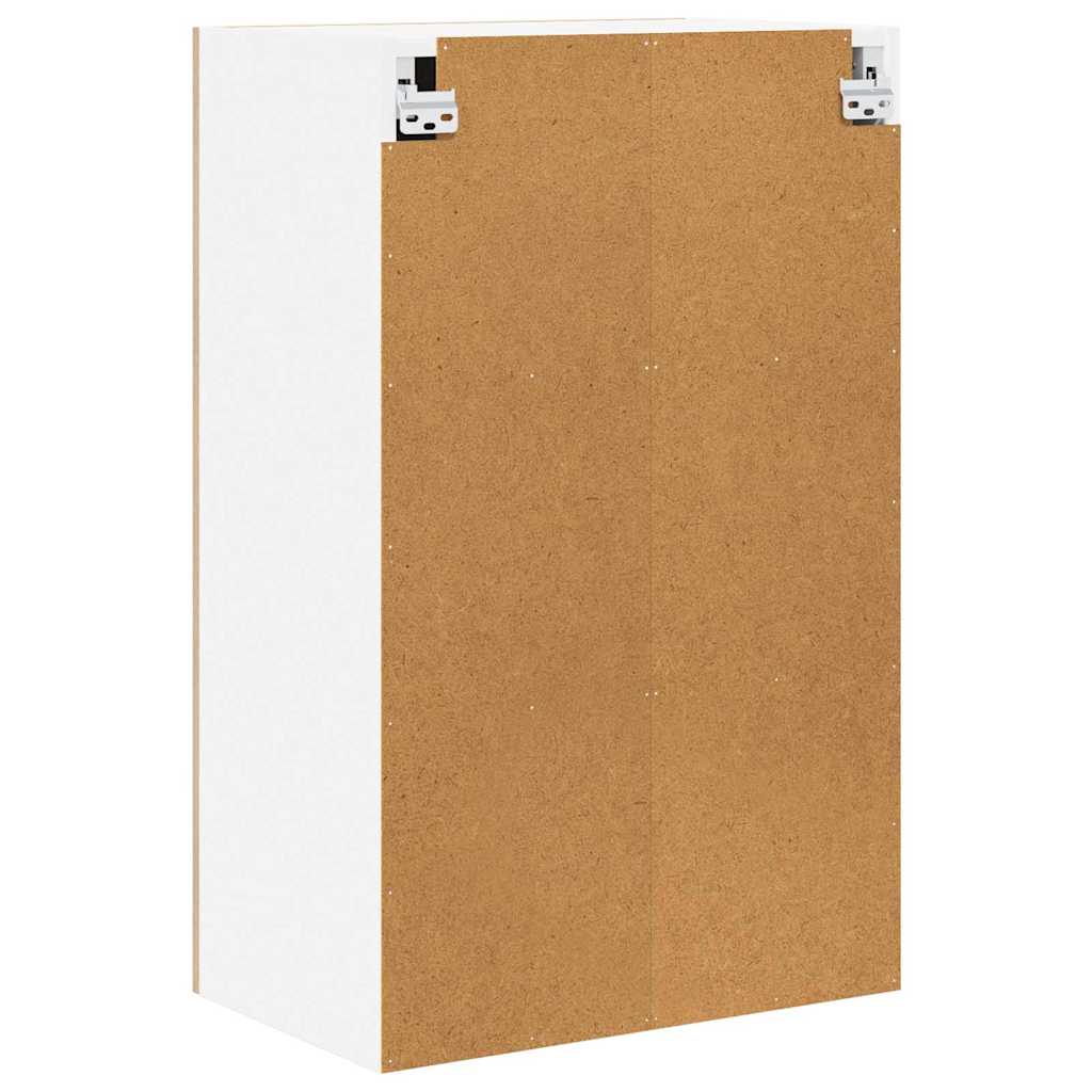 Dulap suspendat Riga Stejar Sonoma si Alb 50 x 31 x 80 cm — imaginea 9