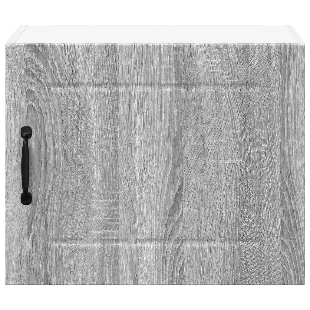 Dulap suspendat de bucatarie 2 pcs Gri Sonoma 50 x 31 x 40 cm — imaginea 8