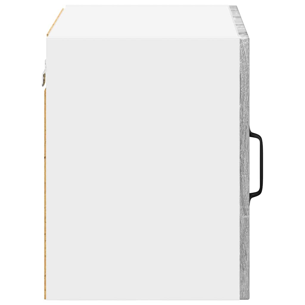 Dulap suspendat de bucatarie 2 pcs Gri Sonoma 50 x 31 x 40 cm — imaginea 9