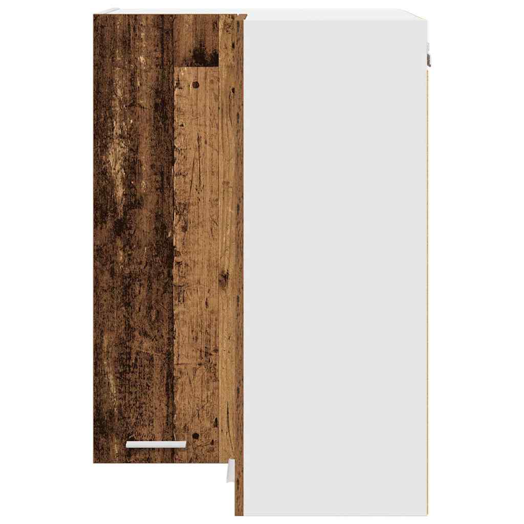 Dulap suspendat cu raft Riga Lemn vechi si Alb 57 x 57 x 80 cm — imaginea 7