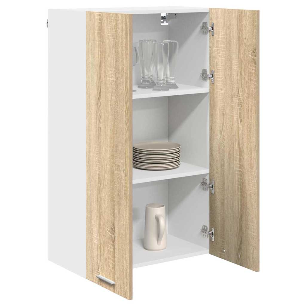 Dulap suspendat cu raft Riga Stejar Sonoma 60 x 31 x 100 cm — imaginea 4